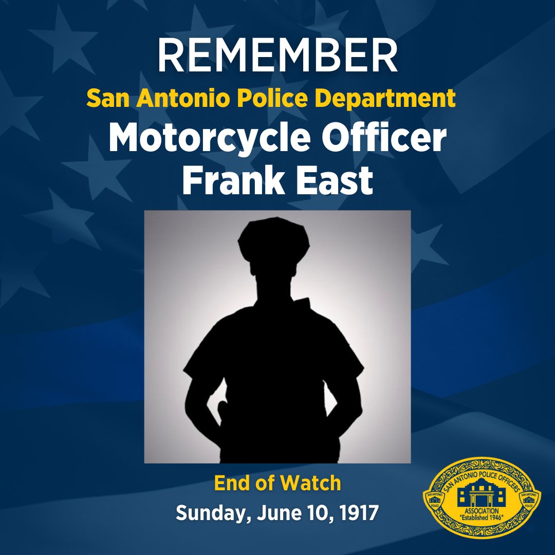 Thank you for your bravery and commitment to serving the Alamo City. We'll take it from here! #BackSABlue