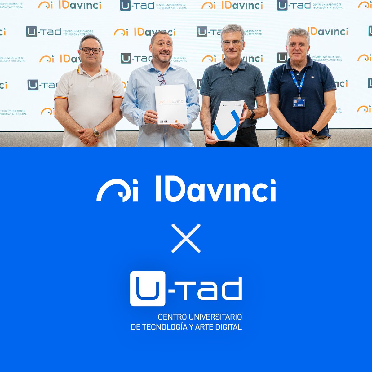 ¡Buenas noticias!

U-tad firma un acuerdo con Idavinci, consultora tecnológica referente en el sector, para impulsar oportunidades reales de prácticas y empleo para nuestros estudiantes 🚀🎓