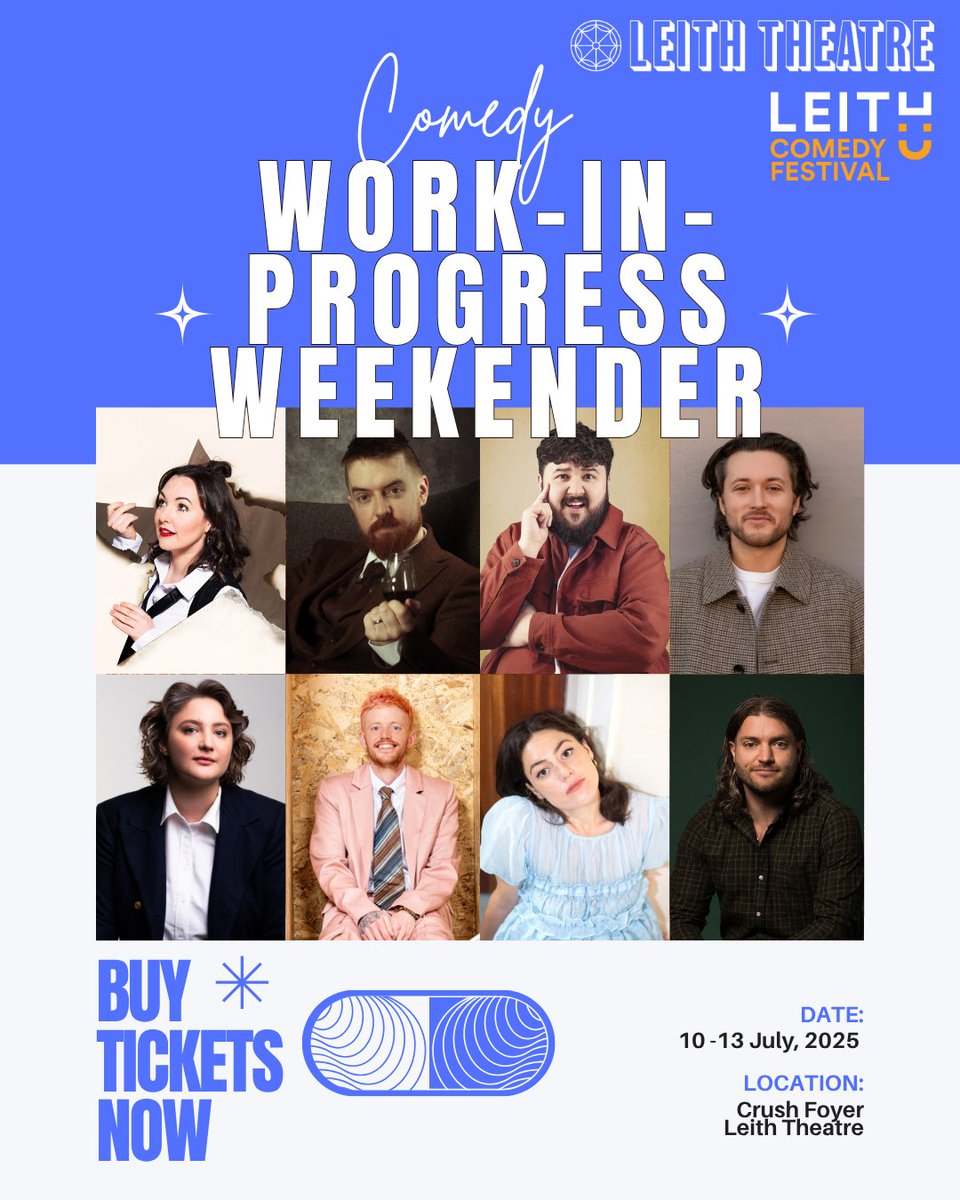 Leith Theatre (@leiththeatre) on Twitter photo š£JUST ANNOUNCED š¤
<a href="/LeithComedyFest/">Leith Comedy Festival</a> presents 4 nights of Fringe-bound comedy double bills at Leith Theatre!
See 8 top comics including Krystal Evans, Gareth Mutch & more
10 - 13 July in the Crush Foyer
šļø leiththeatre.co.uk
#LeithComedyFestival #StandUpComedy š£JUST ANNOUNCED š¤
<a href="/LeithComedyFest/">Leith Comedy Festival</a> presents 4 nights of Fringe-bound comedy double bills at Leith Theatre!
See 8 top comics including Krystal Evans, Gareth Mutch & more
10 - 13 July in the Crush Foyer
šļø leiththeatre.co.uk
#LeithComedyFestival #StandUpComedy