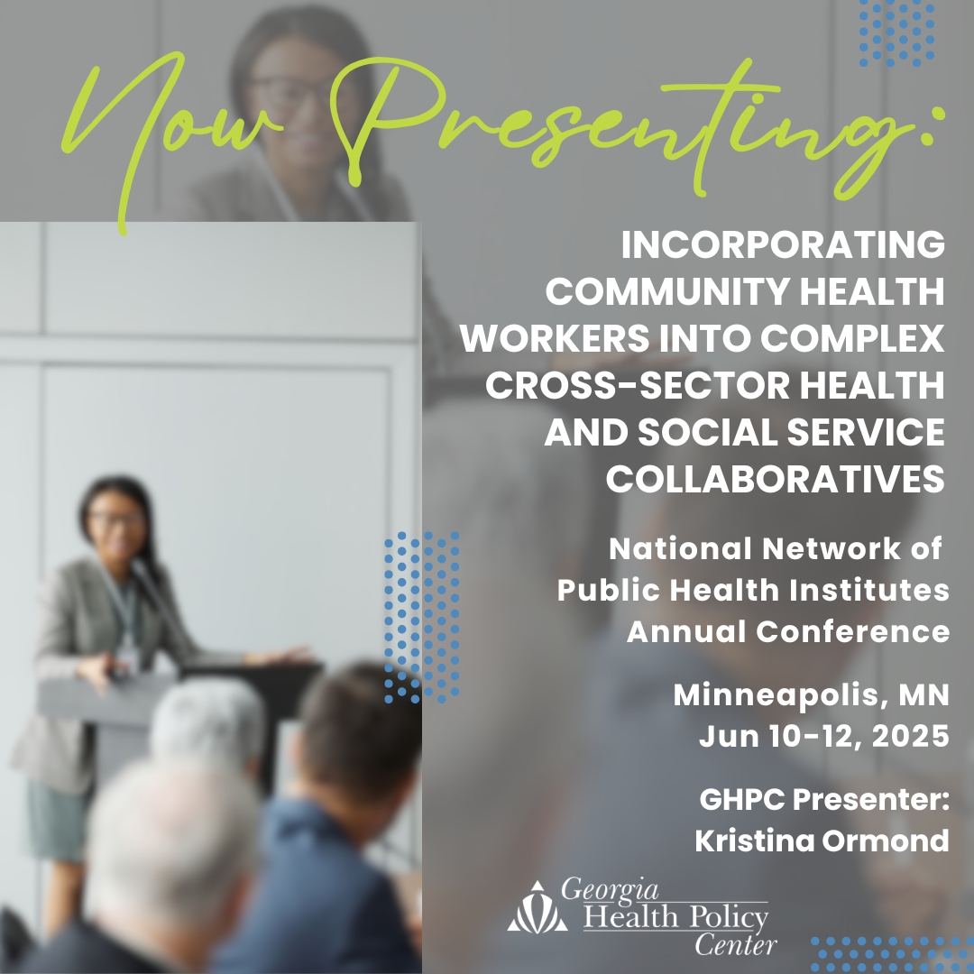 Georgia Health Policy Center (@gsughpc) on Twitter photo <a href="/GSUGHPC/">Georgia Health Policy Center</a>’s Kristina Ormond will be #presenting “Incorporating Community Health Workers into Complex Cross-sector Health and Social Service Collaboratives" Guided Beginnings Maternal Health Initiative” today at <a href="/NNPHI_ORG/">NNPHI</a>’s annual conference! <a href="/SC_CRPH/">SC Center for Rural and Primary Healthcare</a> <a href="/GSUGHPC/">Georgia Health Policy Center</a>’s Kristina Ormond will be #presenting “Incorporating Community Health Workers into Complex Cross-sector Health and Social Service Collaboratives" Guided Beginnings Maternal Health Initiative” today at <a href="/NNPHI_ORG/">NNPHI</a>’s annual conference! <a href="/SC_CRPH/">SC Center for Rural and Primary Healthcare</a>