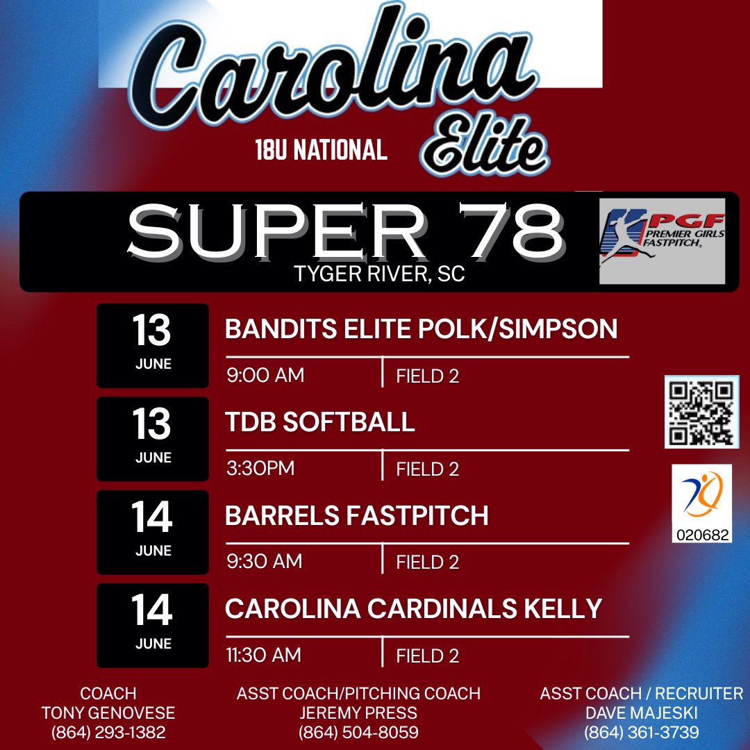 Payton “Peanut” Todd 2027 (@paytontodd13) on Twitter photo Back on the dirt this weekend! Come see us! <a href="/ScGenovese/">Carolina Elite SC National-Genovese</a> <a href="/CarEliteNCorg/">@CarolinaEliteOrg</a> <a href="/NCSACoachDaily/">Jess Daily</a> <a href="/NCSA_Softball/">NCSA Softball</a> Back on the dirt this weekend! Come see us! <a href="/ScGenovese/">Carolina Elite SC National-Genovese</a> <a href="/CarEliteNCorg/">@CarolinaEliteOrg</a> <a href="/NCSACoachDaily/">Jess Daily</a> <a href="/NCSA_Softball/">NCSA Softball</a>