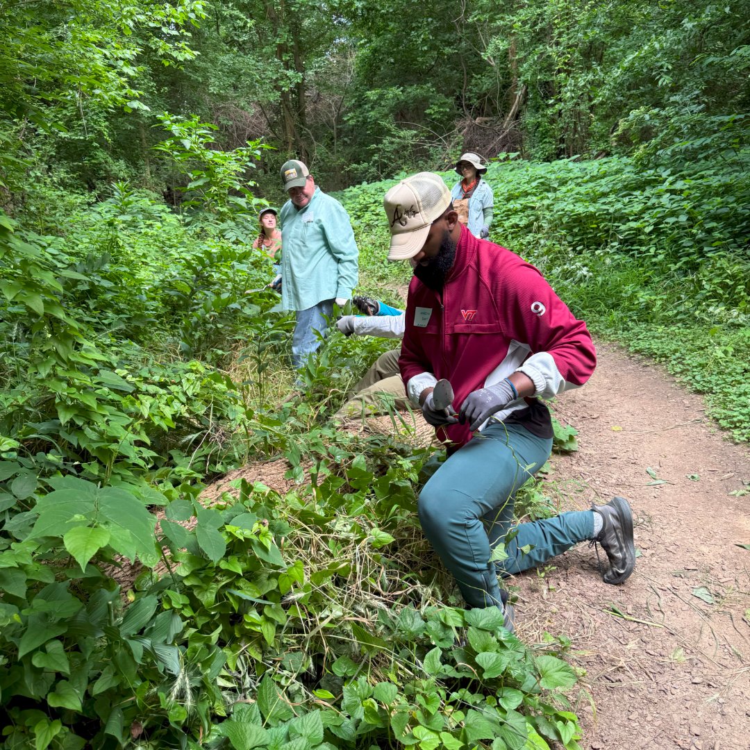 We love getting our hands dirty for a great cause! Our Amandas (Colocho and Christian) participated in a joint community service activity with AMA Richmond and HYPE, cleaning up trash and invasive plants along a section along the James River.