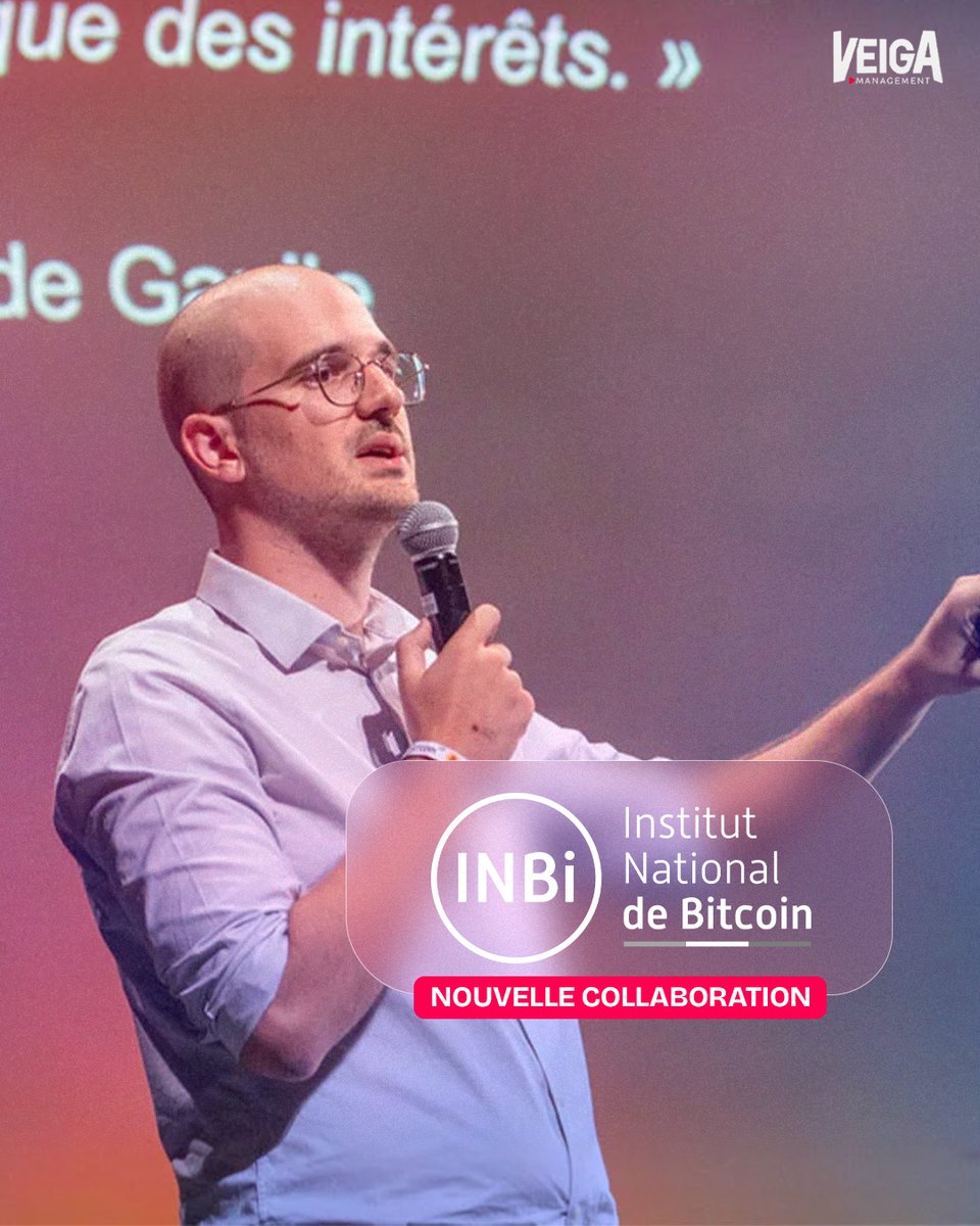 Veiga Management (@veigamanagement) on Twitter photo Nous avons le plaisir d’annoncer notre collaboration avec <a href="/BitcoinPolicyFr/">Institut National de Bitcoin (INBi)</a>, l'Institut national de Bitcoin.
Nos équipes interviennent sur la création de leur nouvelle identité graphique, ainsi que sur le lancement de leur chaîne YouTube : stratégie, gestion et post-production. Nous avons le plaisir d’annoncer notre collaboration avec <a href="/BitcoinPolicyFr/">Institut National de Bitcoin (INBi)</a>, l'Institut national de Bitcoin.
Nos équipes interviennent sur la création de leur nouvelle identité graphique, ainsi que sur le lancement de leur chaîne YouTube : stratégie, gestion et post-production.