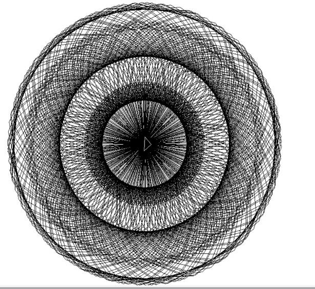 ECFSprimary's tweet image. Last half-term in computing, Year 4 learnt about programming a screen turtle to create shapes using a program called FMS Logo, then they created procedures and used them to make patterns. Below is some of the pupils’ work.