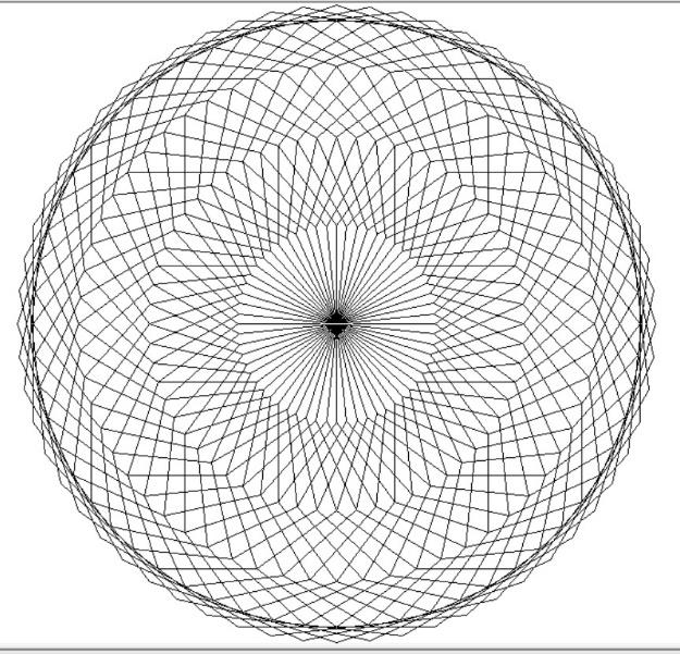 ECFSprimary's tweet image. Last half-term in computing, Year 4 learnt about programming a screen turtle to create shapes using a program called FMS Logo, then they created procedures and used them to make patterns. Below is some of the pupils’ work.