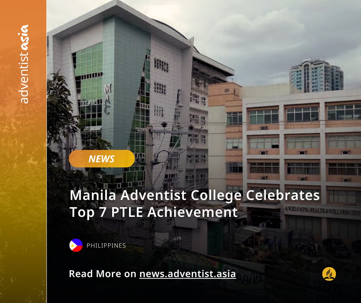 We celebrate with Manila Adventist College as Jhiren Kish Villegas Patalinghug places 7th in the June 2025 #PTLicensureExam! Her story is a reminder that true excellence is achieved through faith, dedication, and service. May her success inspire more students to make a