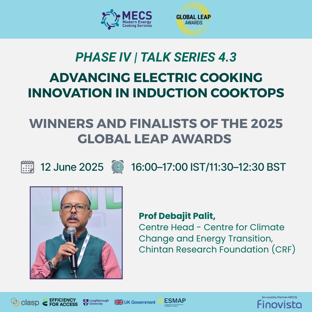 Finovista (@finovista) on Twitter photo Prepare for an enlightening discussion!
We are excited to share that Prof <a href="/debajitpalit/">Debajit Palit 🇮🇳 দেবজিৎ पालित</a>, Centre Head-Centre for Climate Change and Energy Transition, Chintan Research Foundation will be joining us as a distinguished speaker for 3rd Talk Series session.
🔗bit.ly/4heULHe Prepare for an enlightening discussion!
We are excited to share that Prof <a href="/debajitpalit/">Debajit Palit 🇮🇳 দেবজিৎ पालित</a>, Centre Head-Centre for Climate Change and Energy Transition, Chintan Research Foundation will be joining us as a distinguished speaker for 3rd Talk Series session.
🔗bit.ly/4heULHe