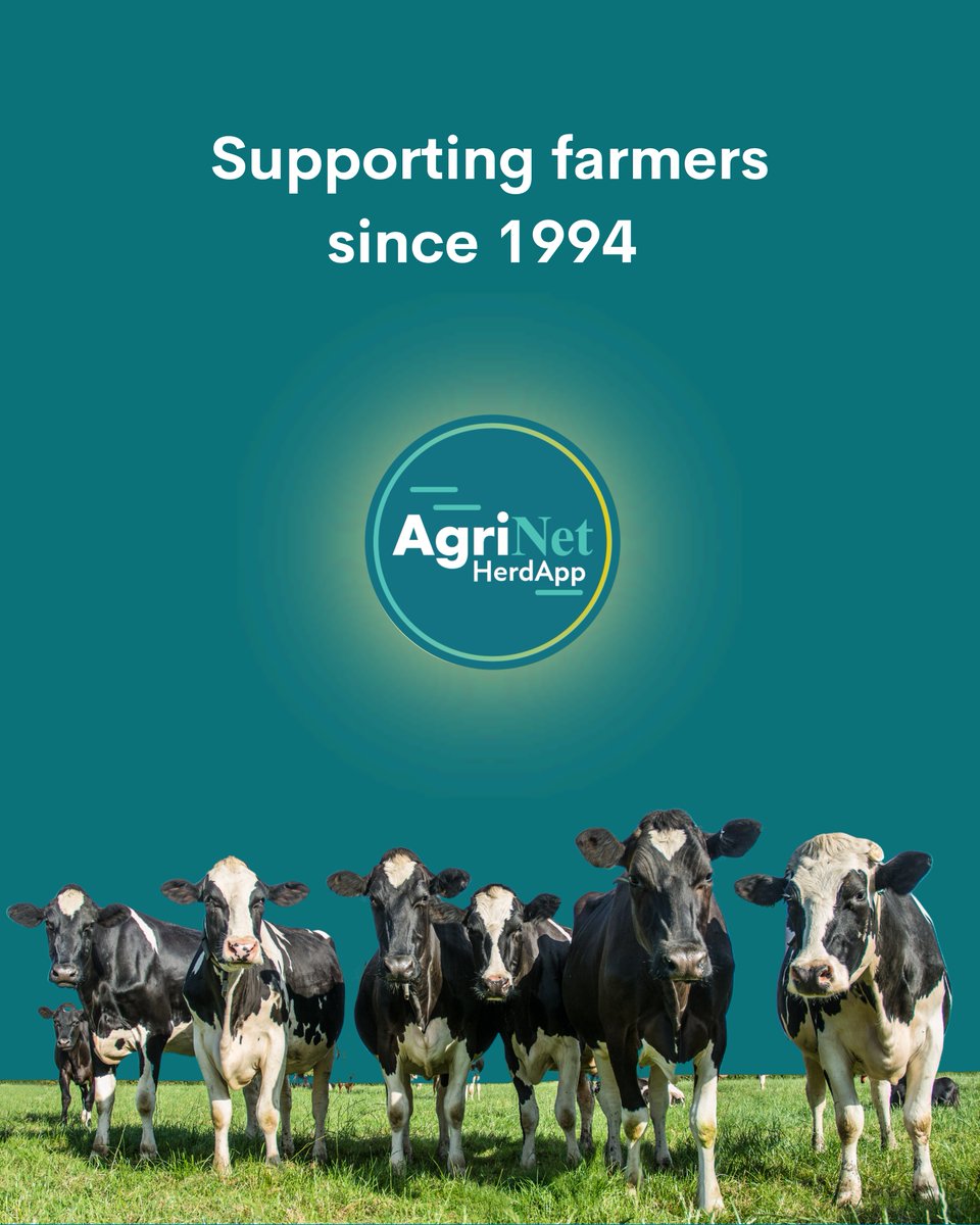 AgriNet HerdApp has proudly supported farmers for over 30 years. Our dedicated team is committed to providing exceptional customer service and essential information helping you make informed decisions for your farming operations. Discover more at agrinet.ie 🐄