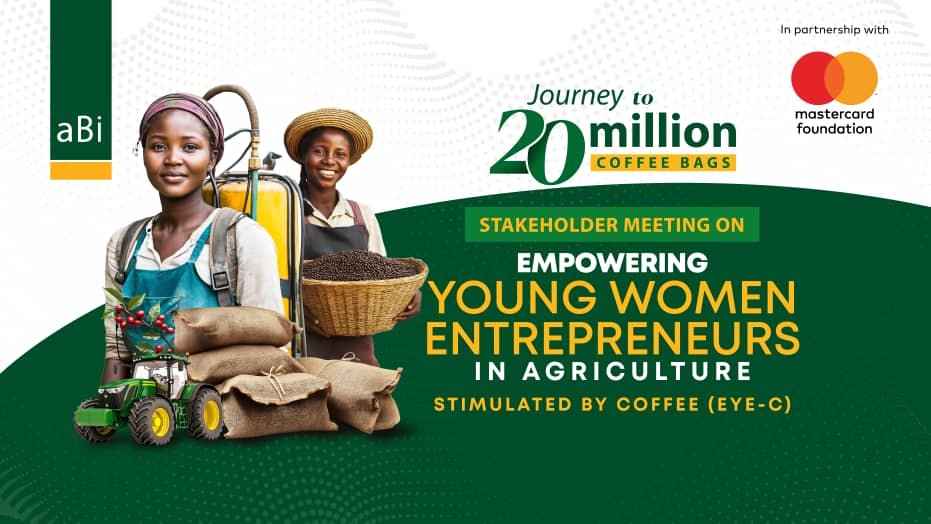 PivotMediaUg's tweet photo. Yesterday (June 10,2025.), we had the opportunity to work in collaboration with @aBiDevtFinance & @MastercardFdn as they convened key players at Serena Hotel to align efforts on empowering young women in agri-business through coffee.
#aBiDevtFinance #EYECProgram #UgandaCoffee https://t.co/pEWAjAuiZw