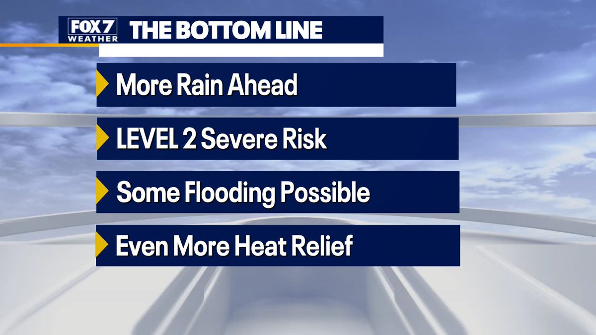 Here's what we're talking about in the FOX 7 Weather Center. 3 more hours on Good Day Austin for more local news, weather and traffic.