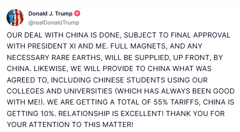 I think the key word here is "total" 

Let's wait for more details:
