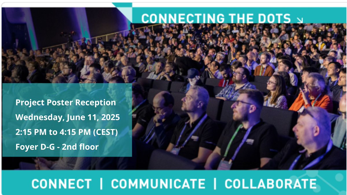 pilot_euproject's tweet photo. Today at #ISC25 - where to find #EUPILOT?
➡️ Project poster session 2:15 PM to 4:15 PM, Foyer D-G - 2nd floor
➡️ @EuroHPC_JU Project Poster sessions, 4:20 PM - 4:40 PM https://t.co/dZ8bffhZD0