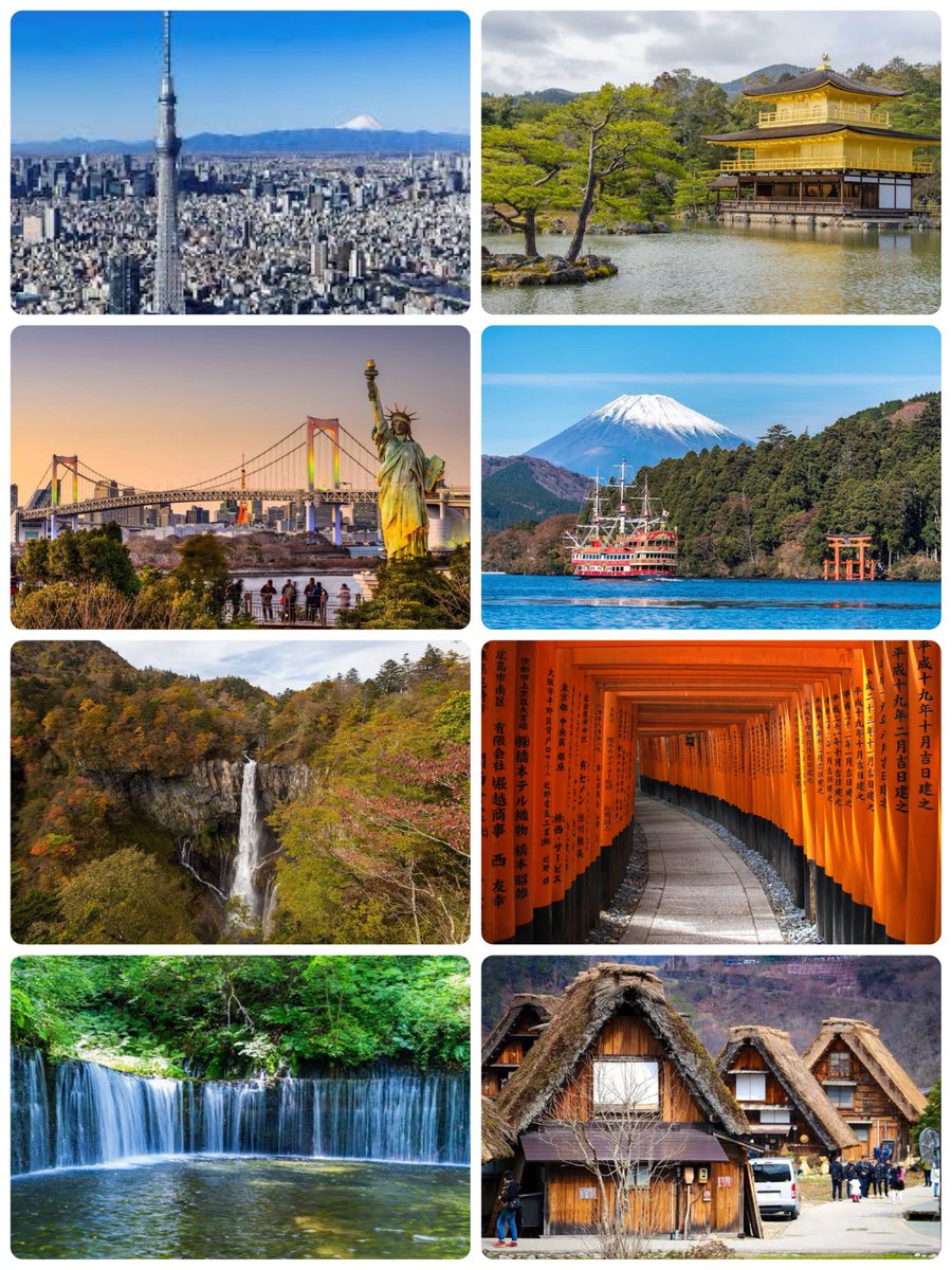 10-day itinerary for visiting Japan with an affordable budget. 

Bookmark this and thank me later 😊

You can cover Tokyo, Nikko, Karuizawa, Hakone, Kyoto, Osaka, Nara, Shirakawa-go, and Hiroshima. 

Most of the Guided tours won't offer you Nikko and Karuizawa, and sometimes