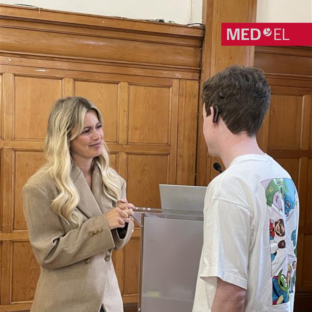 An inspiring day at the Scottish Cochlear Implant Programme Transitions Day in Glasgow! 💙
 
We're proud to support young CI users as they move into adulthood &amp; were honoured to have MED-EL user Tasha Ghouri share her story and host a heartfelt Q&amp;A session #scotCI_YoungLeaders