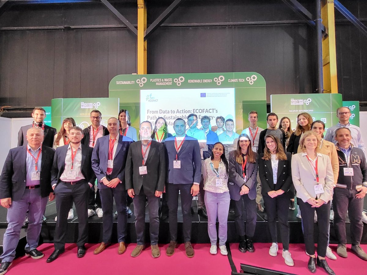 Ecofact_Project's tweet image. Check out the summary of 2 important events that marked the conclusion of @Ecofact_Project:
🟢Final Event: ecofact-project.eu/from-data-to-a…
🟢General Assembly: ecofact-project.eu/ecofact-holds-…
Thanks to everyone who contributed to the success of the project!
#Ecofact #Horizon2020 #Sustainability