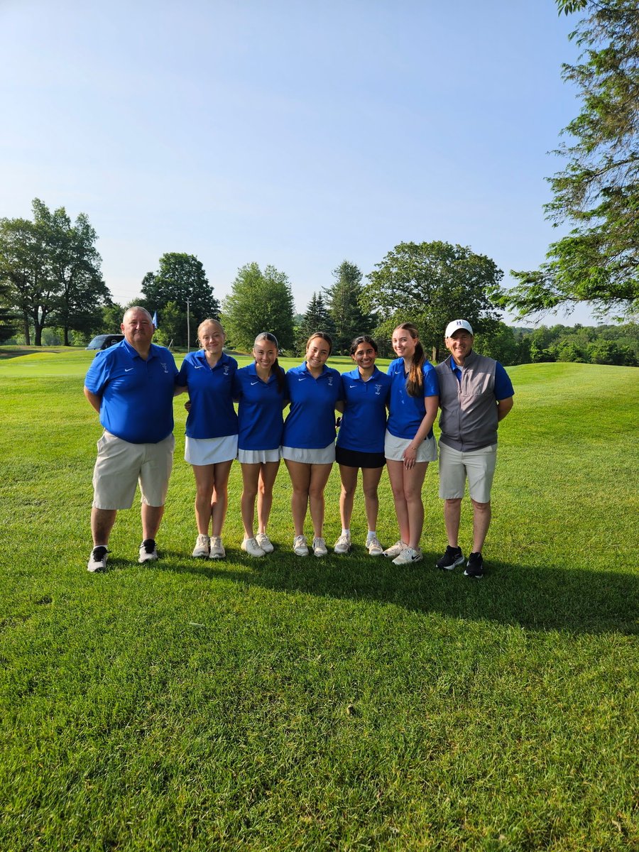 Hall Golf at the Division one girls state championship- let's go Hall!