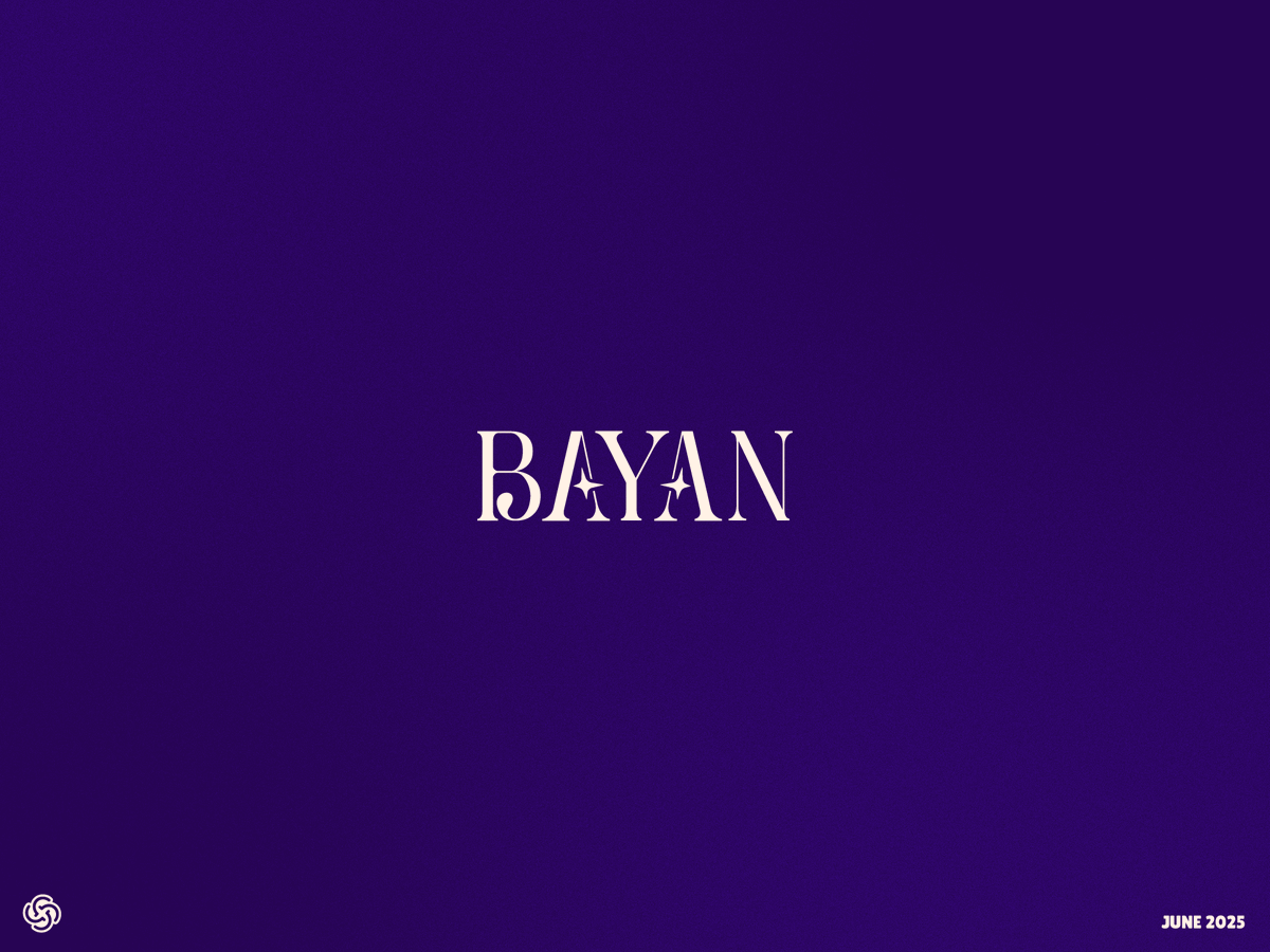 solly8700's tweet photo. @tahadiy7 مقترح شعار BAYAN
اتمنى أن ينال على اعجابكم 💜💜 https://t.co/pWoLMyQPok