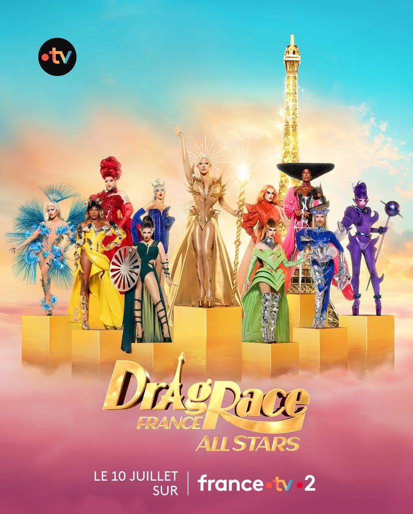 THE CAST OF DRAG RACE FRANCE ALL STARS!!!!