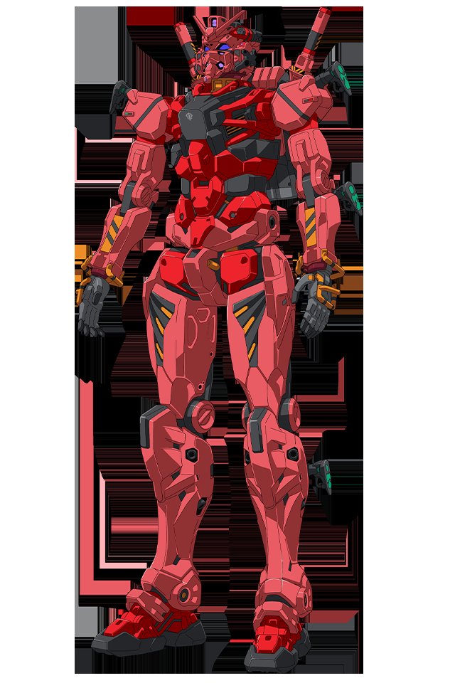 「これが赤いガンダム これも赤いやつ そしてこれも赤いやつだ さらにこれがアークビ」|ゼハン🎹のイラスト