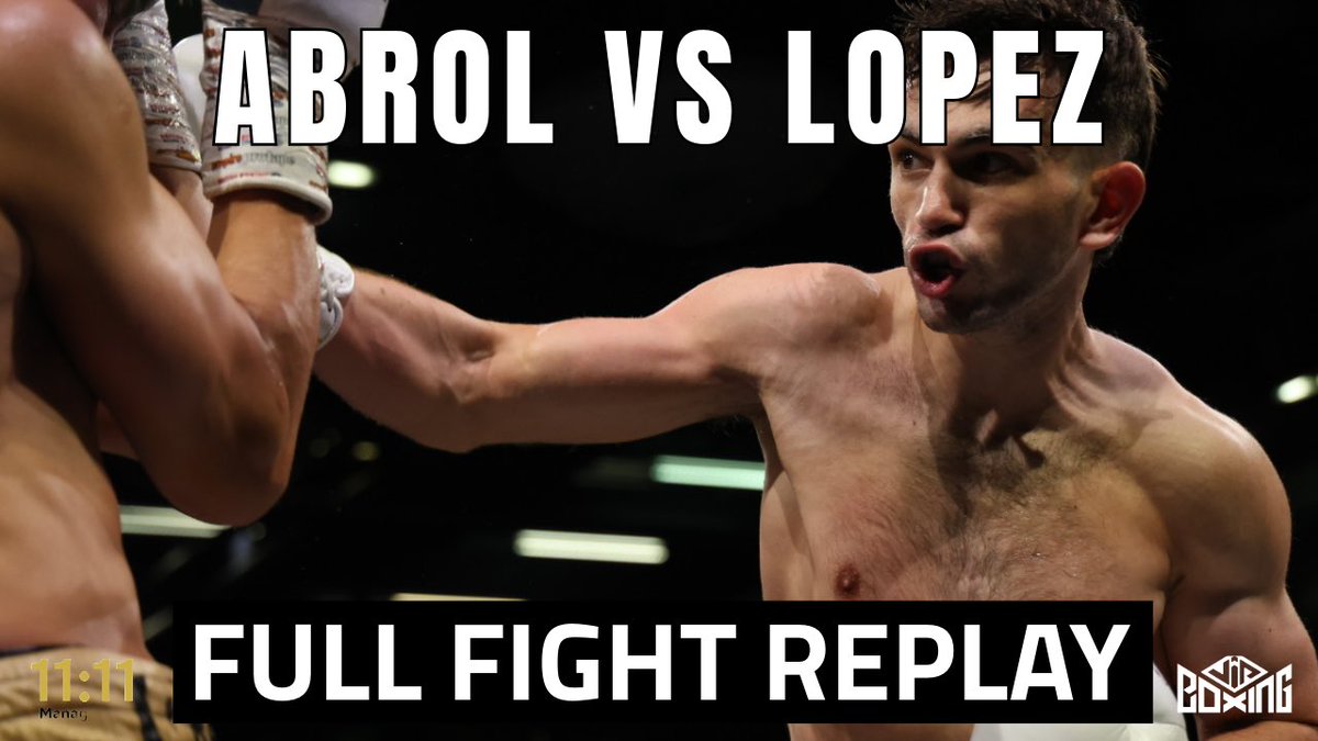 vipboxing's tweet image. 🥊Jake Abrol vs Ramiro Garcia Lopez | Full Fight Replay 🎥 

youtu.be/l8e2qZBv_jE?si… 

📍 Bolton
📅 June 7

Subscribe for more fight content, interviews and live professional boxing events! 🥊

#AbrolLopez #JakeAbrol #FullFightReplay #Boxing #BoltonBoxing #ProBoxing #VIPBoxing