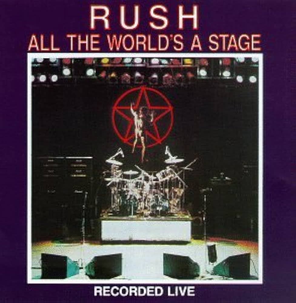 oriettamusic's tweet photo. 🎶🎸All the World's a Stage is a double live album by  rock band Rush,  It was recorded at Massey Hall Toronto, June 11–13, 1976, during the band's breakthrough 2112 tour. https://t.co/21xSIuAB53