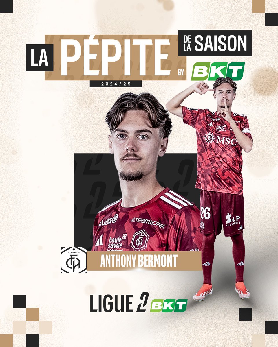 Anthony Bermont est élu #PépiteDeLaSaison ⭐️🇫🇷