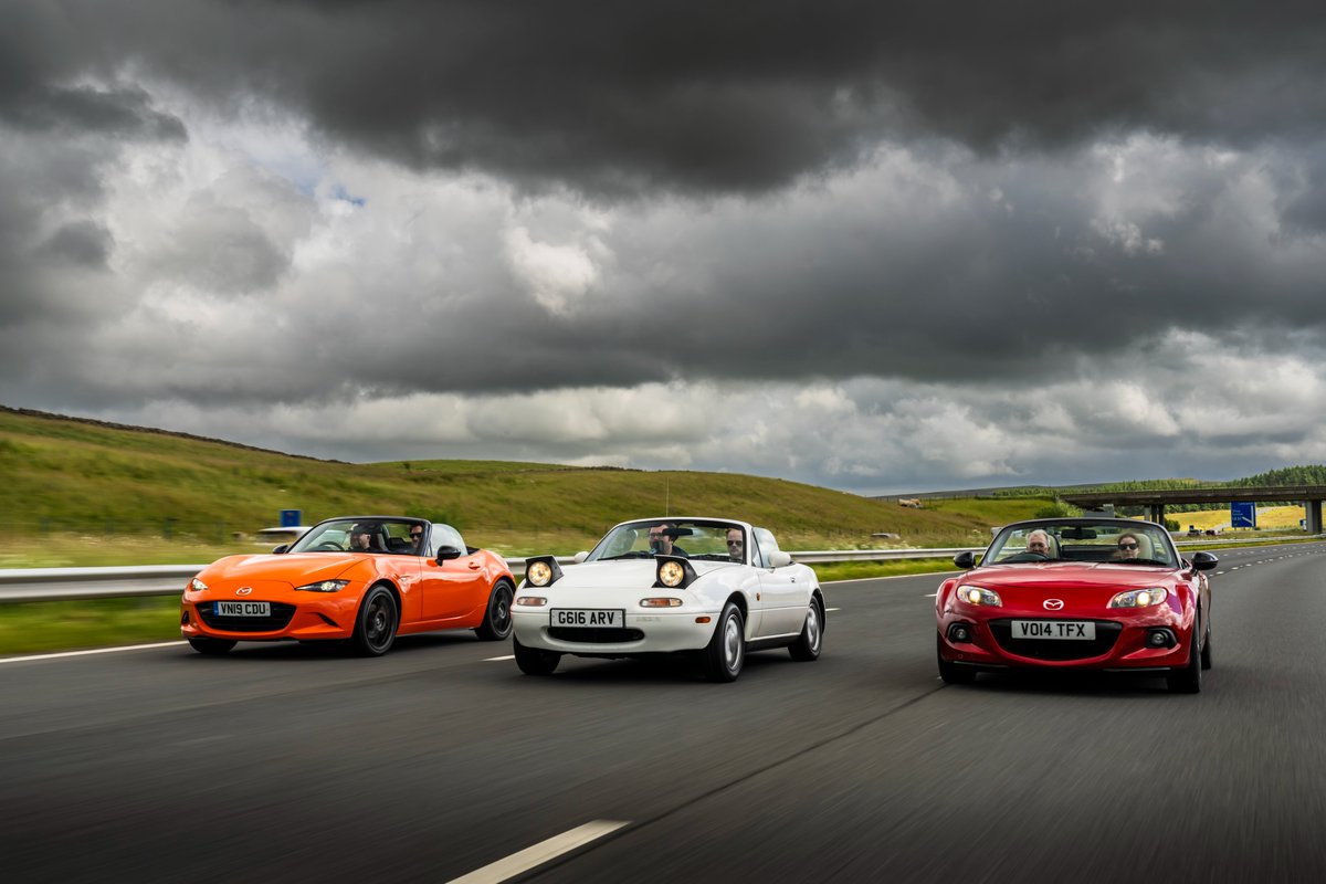 Mazda UK PR (@mazdaukpr) on Twitter photo A #tbt look back to this time last year - when to celebrate 35 years of MX-5 we drove one of each generation from Land's End to John o' Groats using sustainable fuel from <a href="/sustainfuels/">SUSTAIN Fuels</a> insidemazda.co.uk/2024/07/16/quaโฆ A #tbt look back to this time last year - when to celebrate 35 years of MX-5 we drove one of each generation from Land's End to John o' Groats using sustainable fuel from <a href="/sustainfuels/">SUSTAIN Fuels</a> insidemazda.co.uk/2024/07/16/quaโฆ
