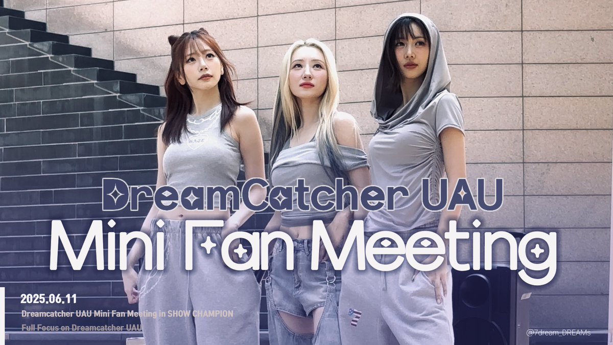 7dream_DREAMs's tweet photo. 250611 미니팬미팅 #유아유 #FullCam

[Full] Dreamcatcher_UAU(유아유)
막방 미니 팬미팅 풀캠 Mini Fan Meeting
 
🔗https://t.co/tNPzhb32GM - @YouTube https://t.co/ThBGhetgZR