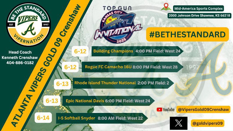 KynleeReagin17's tweet image. Come watch me and my teammates take on the Top Gun Invitational! We had a great showing in Newberry and are ready to do work in Kansas City.
#Bethestandard #K17