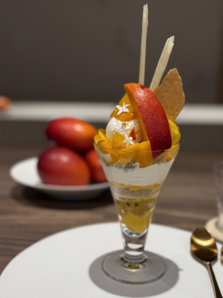 ご褒美パフェ🥭
技術って素晴らしい。