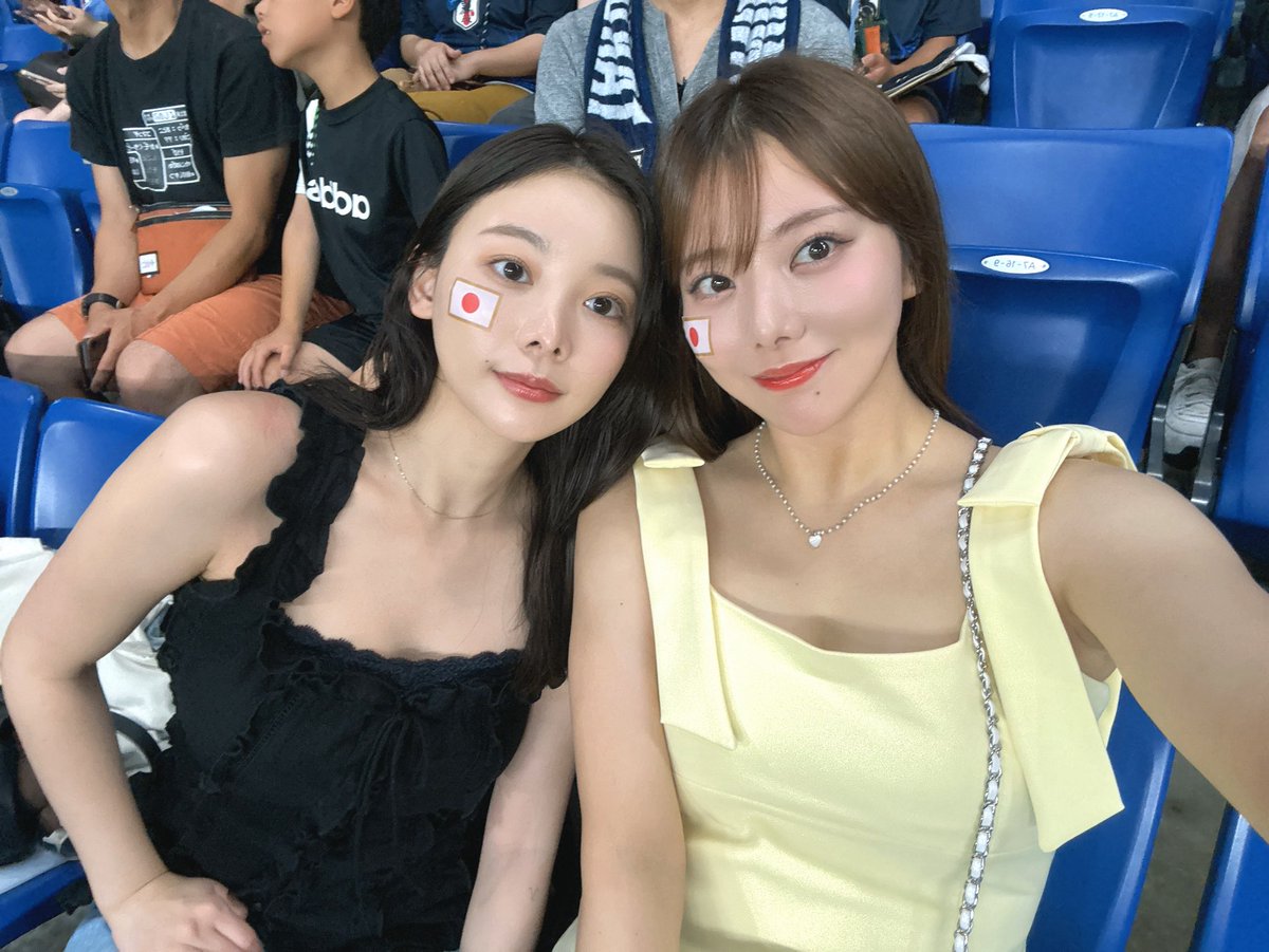 昨日はサッカー日本代表応援してきた⚽️
楽しかった〜🫶🏻