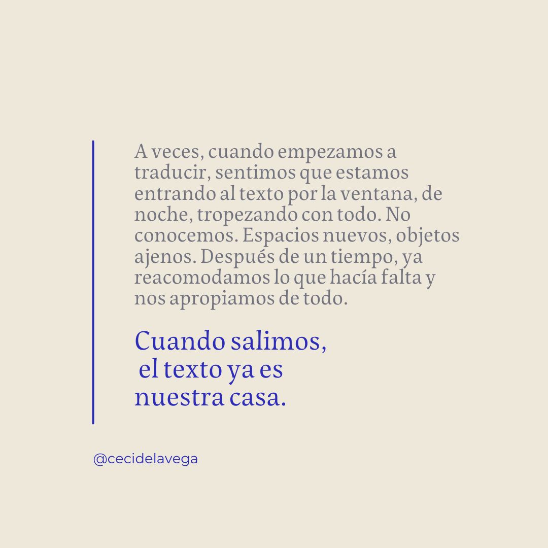 Traducir es aquerenciarse.