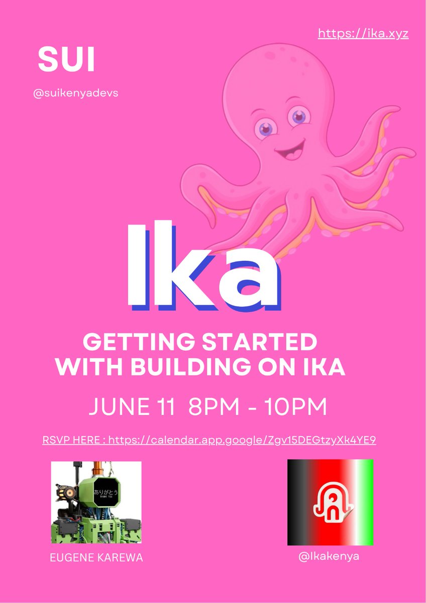 Ika community Kenya π (@ikakenya) on Twitter photo Tune in tonight at 8pm  for our second session where we will get into setting up our developer environment. See you then π Tune in tonight at 8pm  for our second session where we will get into setting up our developer environment. See you then π