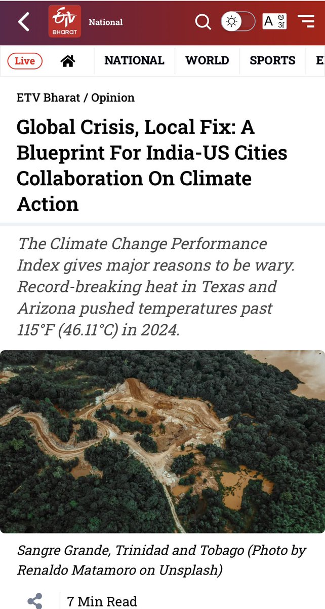 Aparna Roy (@aparna_r1) on Twitter photo My latest for <a href="/ETVBharatEng/">ETV Bharat</a> w/ <a href="/radhey_wadhwa/">Radhey Wadhwa</a> explores how 🇮🇳🇺🇸 city-level partnerships can unlock bold, local #ClimateAction My latest for <a href="/ETVBharatEng/">ETV Bharat</a> w/ <a href="/radhey_wadhwa/">Radhey Wadhwa</a> explores how 🇮🇳🇺🇸 city-level partnerships can unlock bold, local #ClimateAction