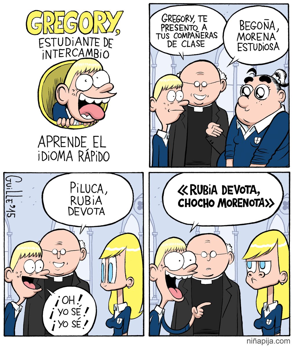 piluca_mdpera's tweet image. Acudit INTRADUÏBLE i tanmateix adaptat al català i a l'anglès.