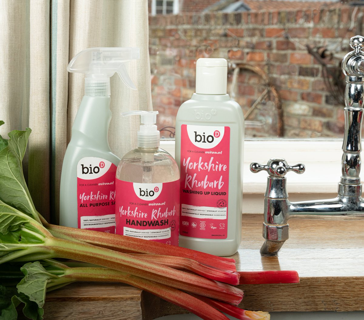 Brighten your kitchen with our Yorkshire Rhubarb bundle
 
All Purpose Sanitiser
Washing Up Liquid
Handwash

🩷Save up to 11%  shop now:  biod.co.uk/shop/all-produ…

#EcoFriendly #VeganCleaning #MadeInYorkshire