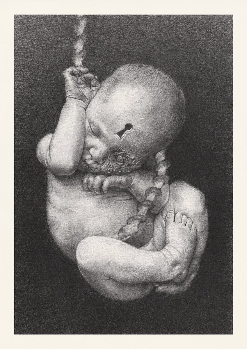 NEW DROP

"It Will Always Be Too Late, Fortunately!"

Graphite on paper

1/1

80 Tez

Link below ⬇️