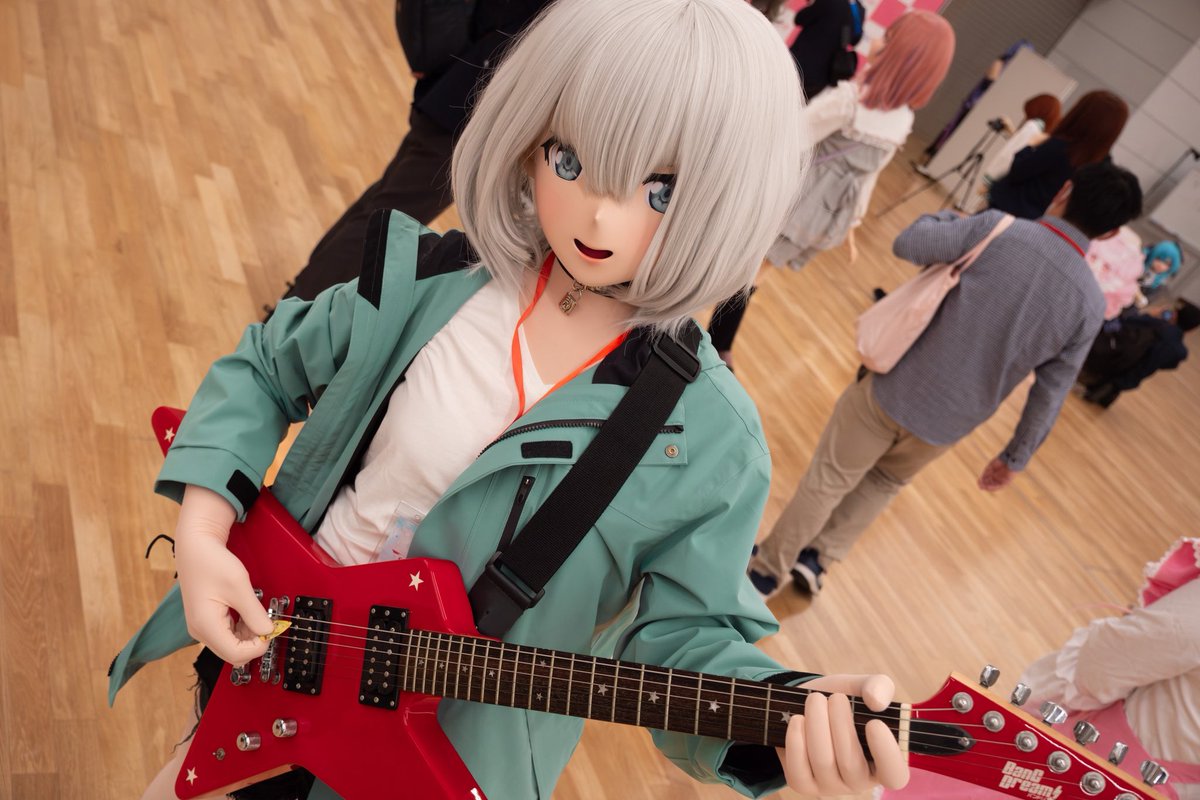 モカちゃんと RANDOM STAR 🌟 

🎸提供：<a href="/Miyaniwa_cos/">Miya庭</a> 
#kig_doll2 #着ぐるみ #kigurumi #青葉モカ #バンドリ
