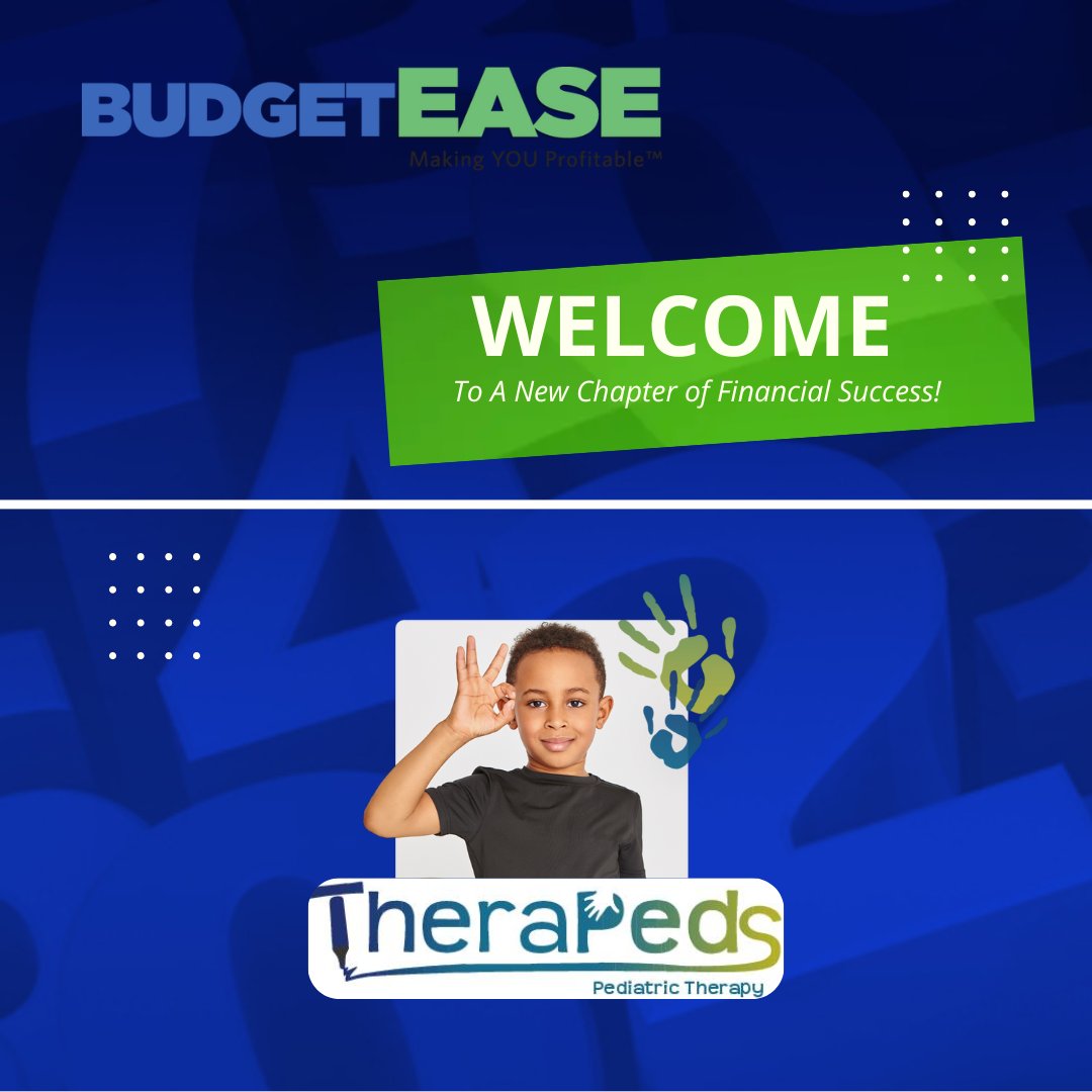 BudgetEaseBiz's tweet image. We’re pleased to welcome TheraPeds Ohio to the BudgetEase family! They help kids thrive with speech, OT &amp;amp; behavioral health support—right in early learning centers. We’ve got their books covered! #NewClient #OutsourceBookkeepingServices #VirtualBookkeeper #QuickbooksSetupServices