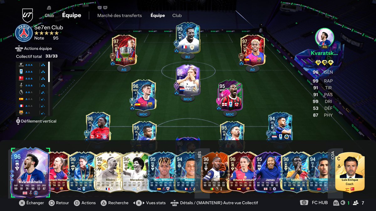 NxSe7eN's tweet photo. @ThipOff Salut @ThipOff voici mon équipe post TOTS je suis actuellement en Div 2, je fait en moyenne 10 ou 11 victoires en FUT Champion si jamais tu as des conseils ou des joueurs à modifier j’ai 890k de budget (je fait actuellement le SBC de KDB 👍🏼) https://t.co/kuffZn8aXh