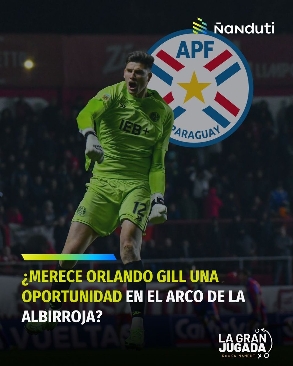 #Deportes | 🤔 ¿Merece Orlando Gill una oportunidad en el arco de La Albirroja? 🇵🇾

🧤Gatito Fernández viene siendo muy cuestionado por  el público paraguayo. Pero cuenta con el respaldo de Gustavo Alfaro.

🧐 ¿Es momento de hacer un cambio de arquero?  ¿O te parece bien la