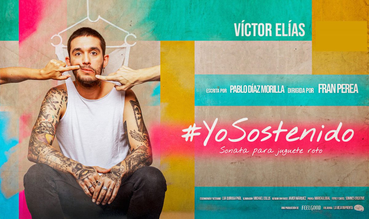 𝗢𝗙𝗜𝗖𝗜𝗔𝗟 ❗ VÍCTOR ELÍAS presentará en los #MeetingsFesTValLanzarote de <a href="/TurismoLZT/">Turismo Lanzarote</a> #YoSostenido, una tragicomedia sobre su historia personal

📽️ El JUEVES, 1️⃣9️⃣ de junio, a las 19h🕖, en los Cines Atlántida de #Arrecife de <a href="/CabildoLZ/">Cabildo de Lanzarote</a> 

🎫 ¡ENTRADA GRATUITA hasta completar
