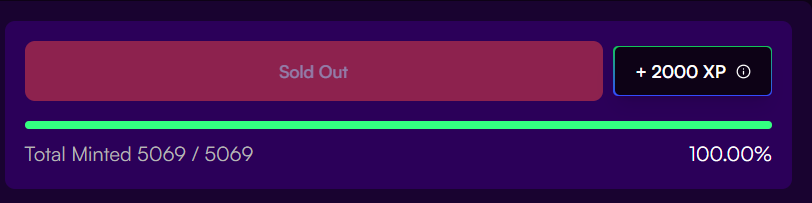 mittooney's tweet image. congrats🎉🎉
開始8分で5069枚完売は控えめにいってヤバいww🤣
#DABL