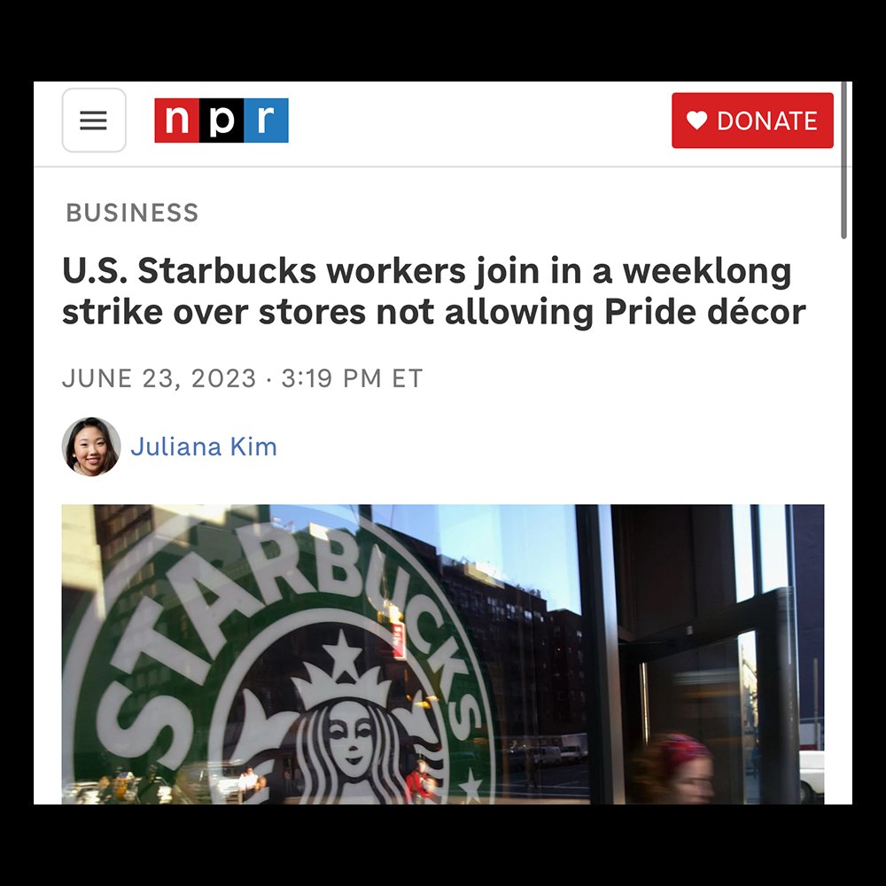 Starbucks Workers United (@sbworkersunited) on Twitter photo Last night, <a href="/JanelleMonae/">Janelle Monáe👽🚆🤖🚀🪐</a> performed for Starbucks' management retreat. She thanked Starbucks for standing up for LGBTQIA+ people, and for protecting children in Gaza.
...Who's going to tell them? 🤨 Last night, <a href="/JanelleMonae/">Janelle Monáe👽🚆🤖🚀🪐</a> performed for Starbucks' management retreat. She thanked Starbucks for standing up for LGBTQIA+ people, and for protecting children in Gaza.
...Who's going to tell them? 🤨