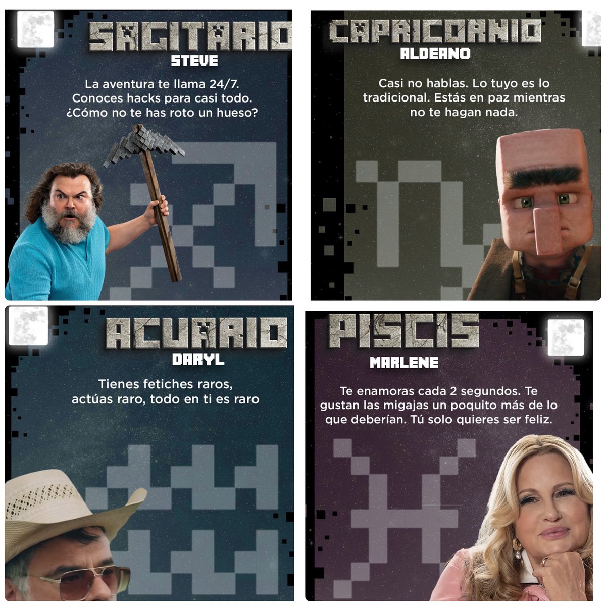 ¿Que signo eres?
Me tocó Chungus Geminis