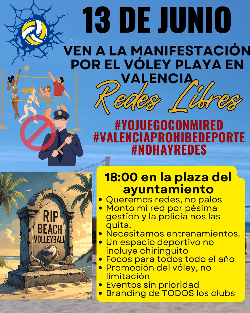 jorge_xon's tweet photo. @ayuntamientodevalencia @mjosecatala @federacionvoleibol_cvalenciana @rocio_giluncio https://t.co/oF3aq71x9Y