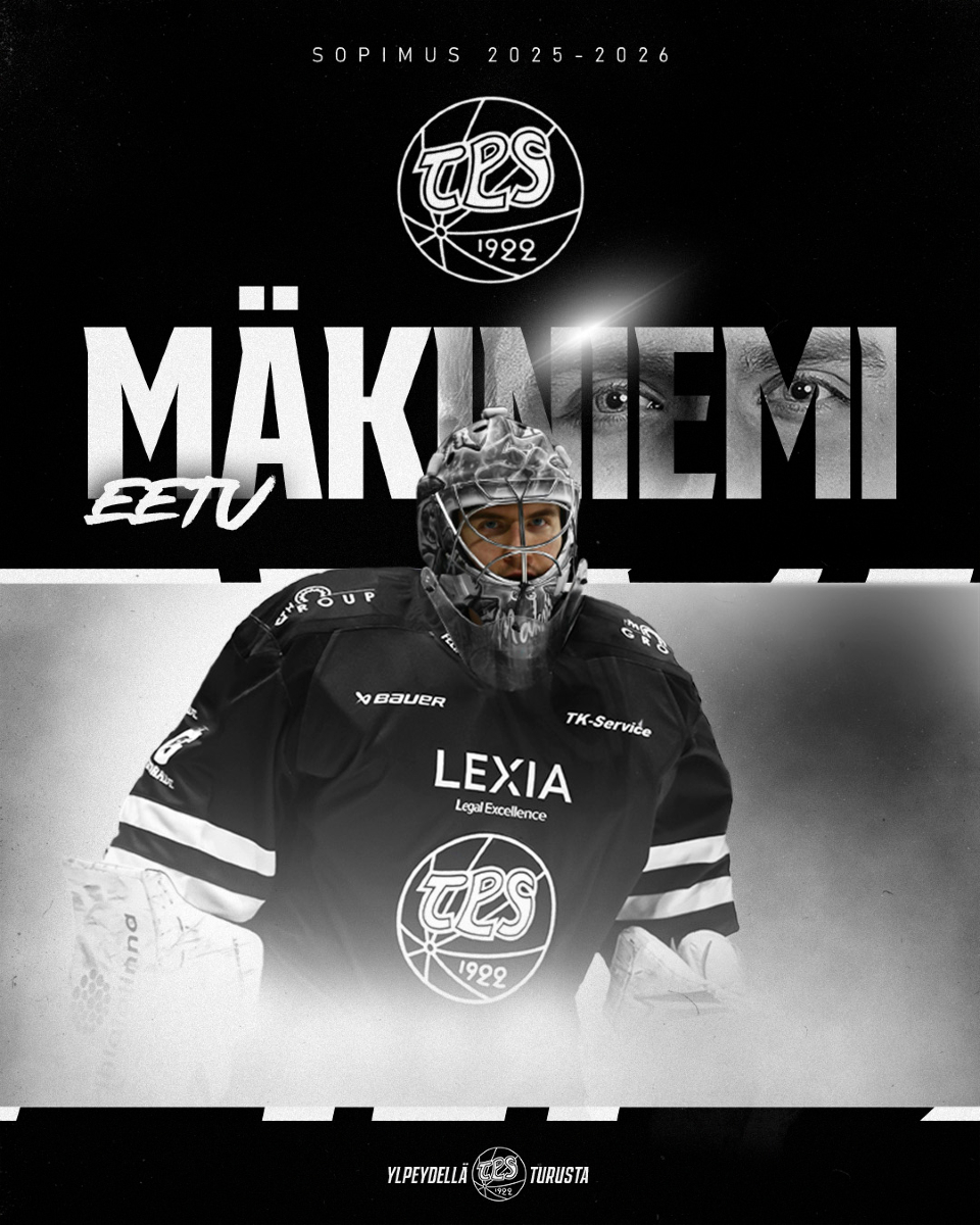Tervetuloa Eetu! 🤝

📄 Tiedote: HC.TPS.FI 🖤🤍

#HCTPS #Turku #Liiga