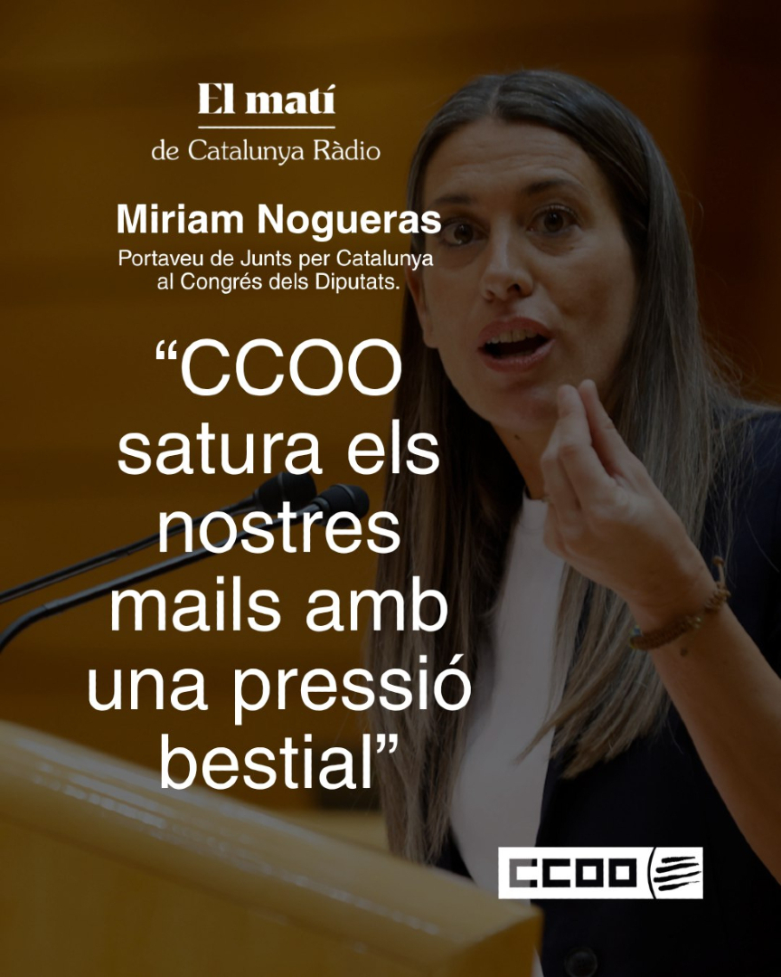El 3 de juny vam iniciar una campanya d'enviament de cartes a totes les diputades i diputats catalans de partits democràtics per tal de demanar-los el SÍ a la reducció de la jornada laboral, mesura que ha d'anar al Congrés i que és la més esperada per la majoria de Catalunya.