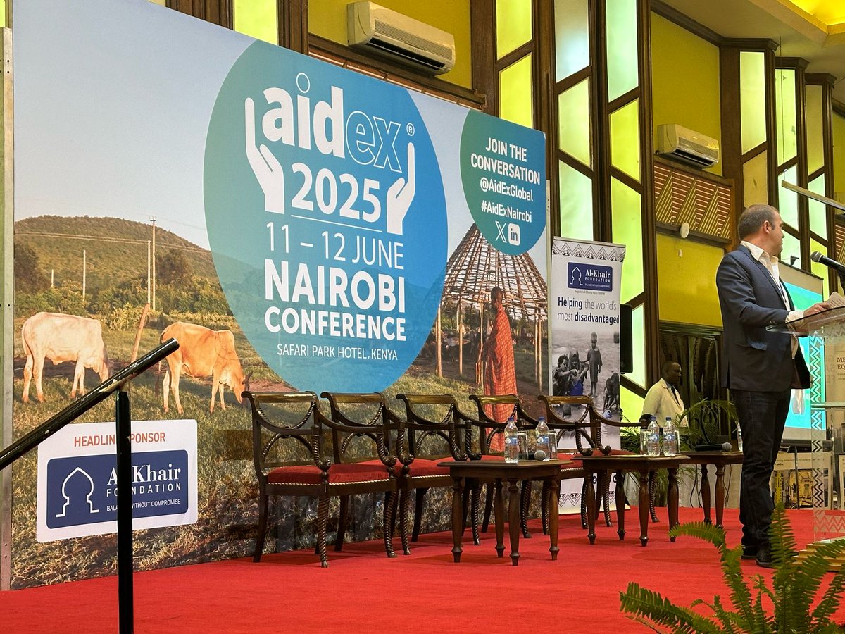 AMA attended #AidExNairobi2025 today to connect, learn, and grow. 🌍

As climate change deepens the water crisis across Africa, we remain committed to building partnerships that strengthen our clean water efforts—both where we work now and where we plan to expand.