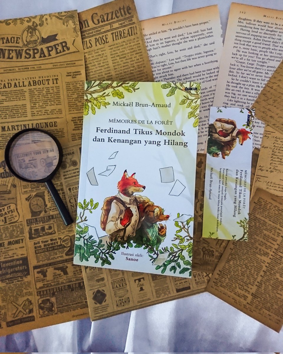 rkivee18's tweet photo. “Bagaimana rasanya kehilangan kenangan penting dalam hidup kita?”

💜 Mémoires de la Forêt: Ferdinand Tikus Mondok dan Kenangan yang Hilang by Mickaël Brun-Arnaud 💜  

~ Sebuah Review ~ 

📚 BACA
✉️ ISBN: 978-623-8371-43-3
📋 260 Halaman
🌟 4,5/5 
#reviewbyhirairkive https://t.co/oVvEkTr7Hm
